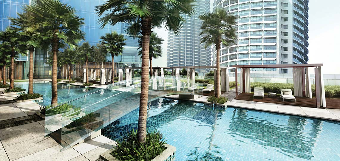 four seasons place kl swimming pool